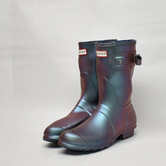 $180 HUNTER Nebula Original Shorty Rain Boot WATERPROOF SNOW WINER 9 (G10) - Picture 4 of 8